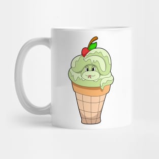 Snake with Ice cream cone & Cherry Mug